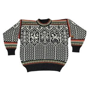 Vintage Dale of Norway Lillehammer Winter Olympics Wool Sweater